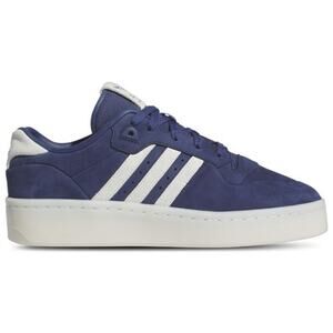 NWT Adidas Mens Originals Rivalry Lux Low Basketball Shoes,Dark Blue/Ivory-S 9.5